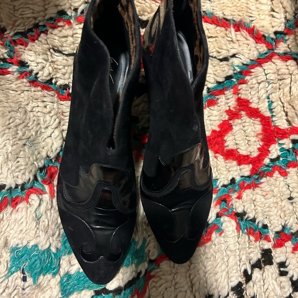 ZANOTTI WESTERN BOOTS RHINESTONE HEEL - Picture 6 of 9